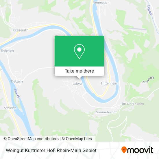 Карта Weingut Kurtrierer Hof