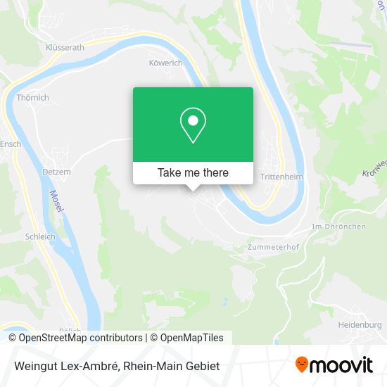 Карта Weingut Lex-Ambré