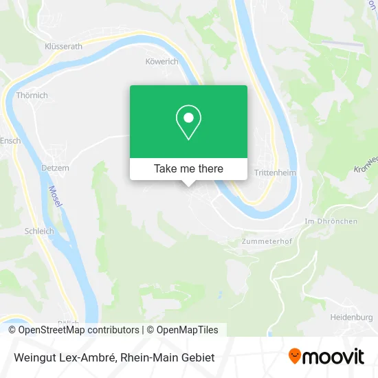 Карта Weingut Lex-Ambré