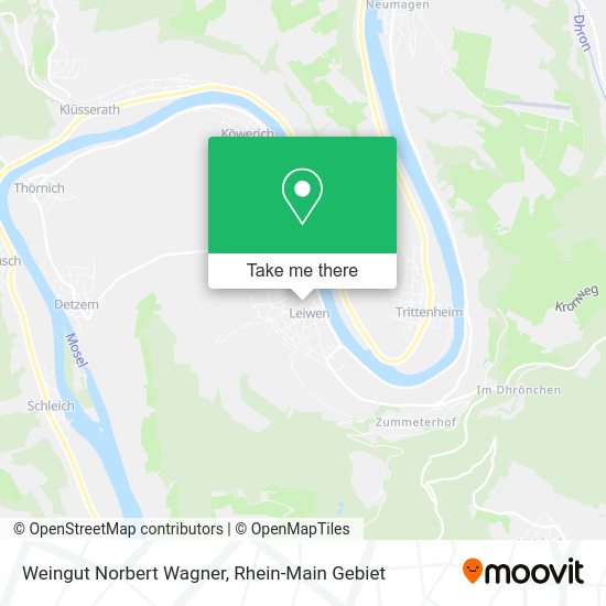 Карта Weingut Norbert Wagner