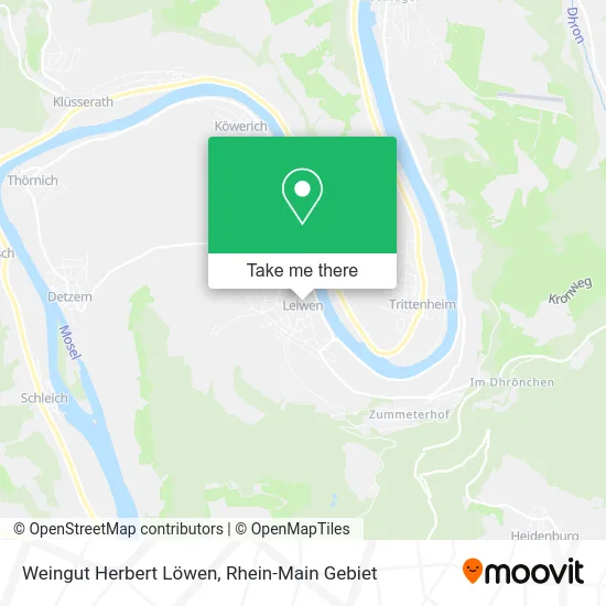 Карта Weingut Herbert Löwen