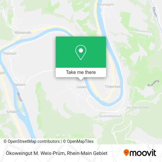 Карта Ökoweingut M. Weis-Prüm