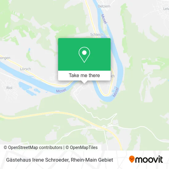 Карта Gästehaus Irene Schroeder