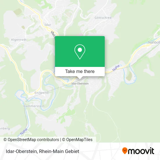 Карта Idar-Oberstein