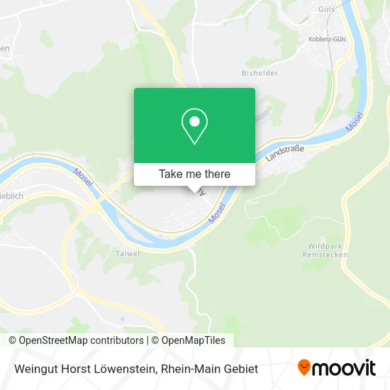 Карта Weingut Horst Löwenstein
