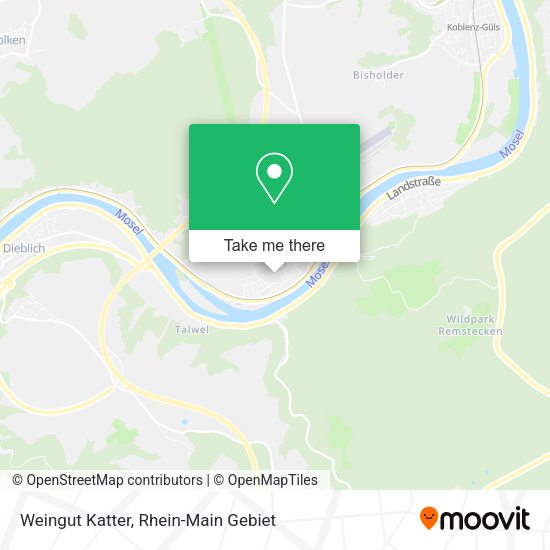 Карта Weingut Katter
