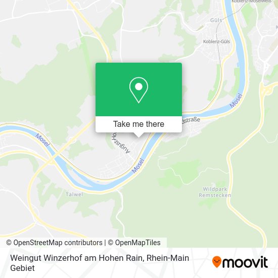 Карта Weingut Winzerhof am Hohen Rain
