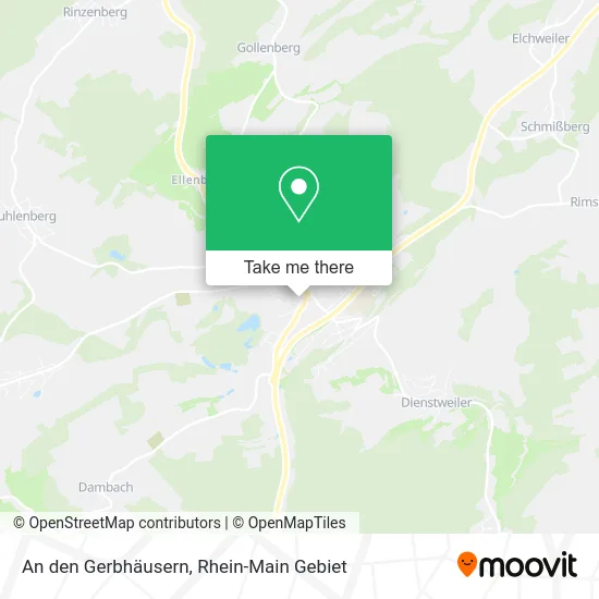 Карта An den Gerbhäusern