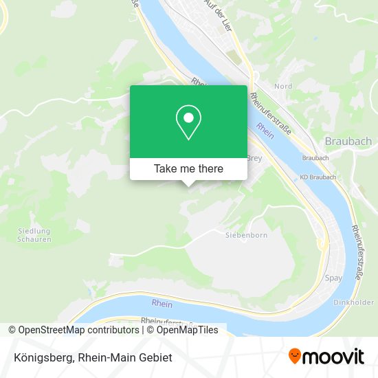 Карта Königsberg