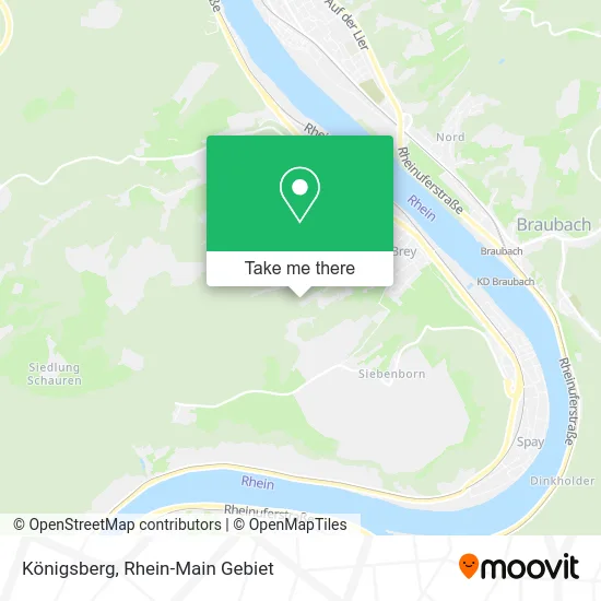 Карта Königsberg