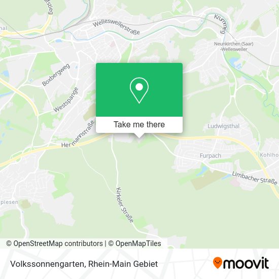 Карта Volkssonnengarten
