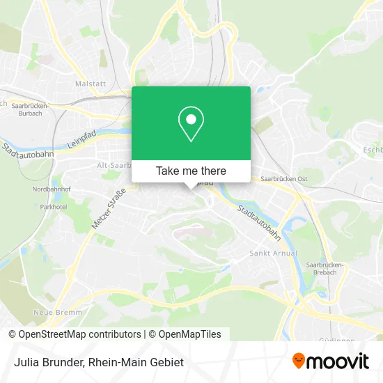Julia Brunder map
