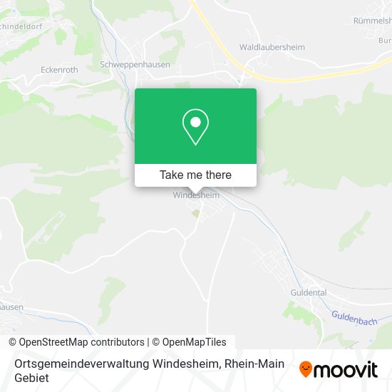 Карта Ortsgemeindeverwaltung Windesheim