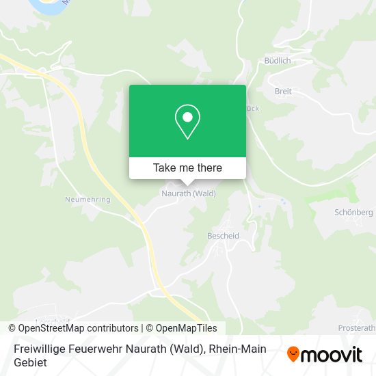 Карта Freiwillige Feuerwehr Naurath (Wald)