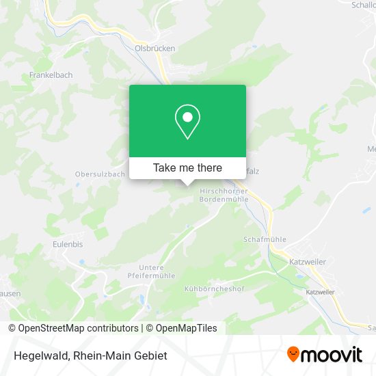 Карта Hegelwald