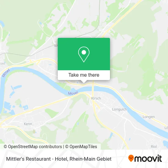 Карта Mittler's Restaurant - Hotel