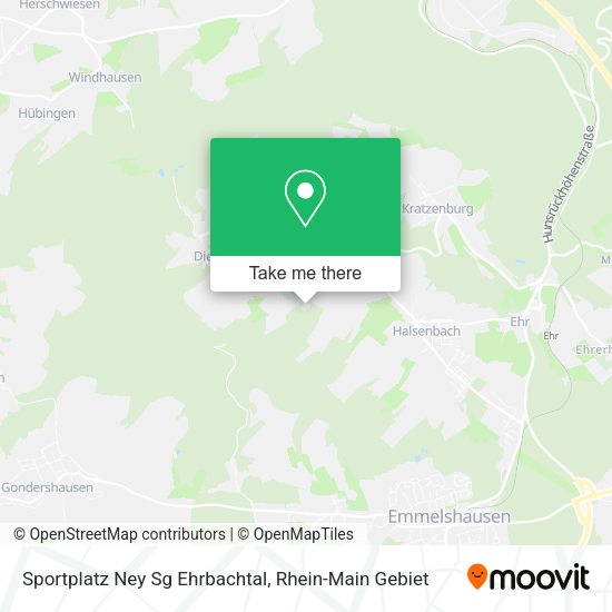 Карта Sportplatz Ney Sg Ehrbachtal