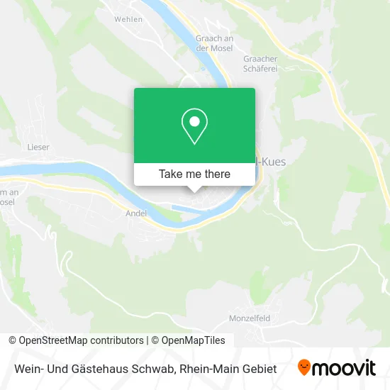 Карта Wein- Und Gästehaus Schwab
