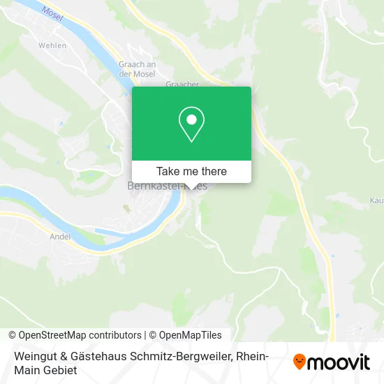 Карта Weingut & Gästehaus Schmitz-Bergweiler