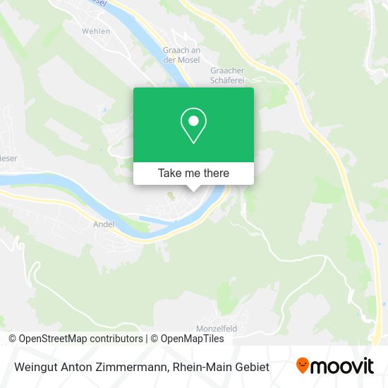 Карта Weingut Anton Zimmermann