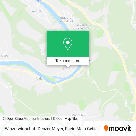 Карта Winzerwirtschaft Denzer-Meyer
