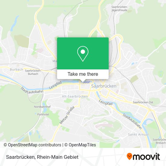 Карта Saarbrücken