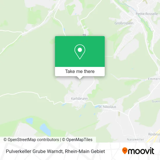 Карта Pulverkeller Grube Warndt