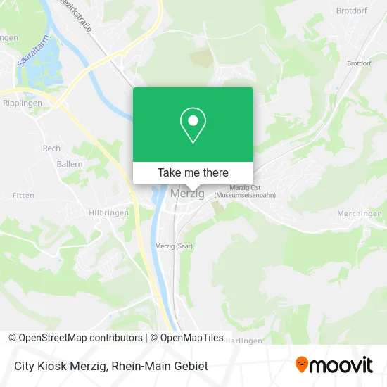 Карта City Kiosk Merzig