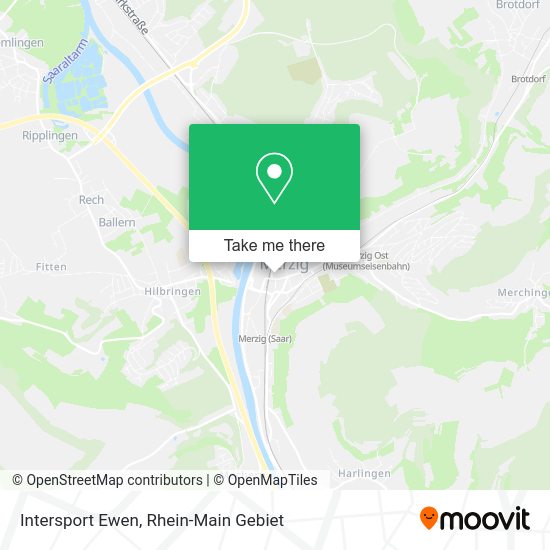 Карта Intersport Ewen