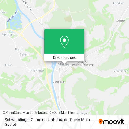 Карта Schwemlinger Gemeinschaftspraxis