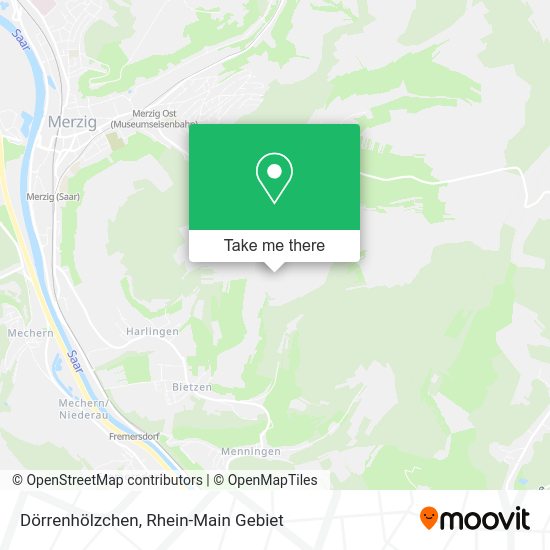 Карта Dörrenhölzchen
