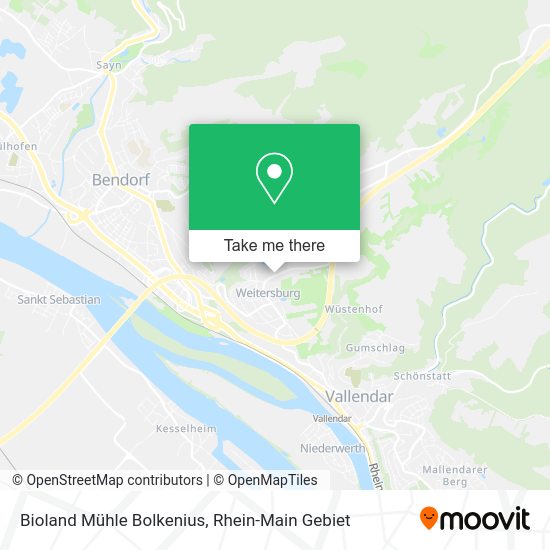 Карта Bioland Mühle Bolkenius