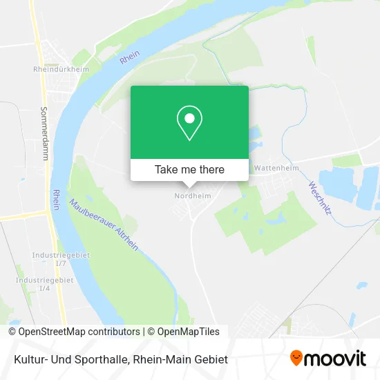 Карта Kultur- Und Sporthalle