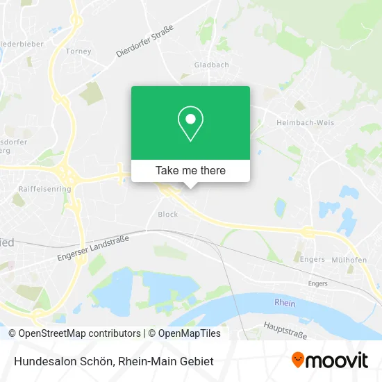 Карта Hundesalon Schön