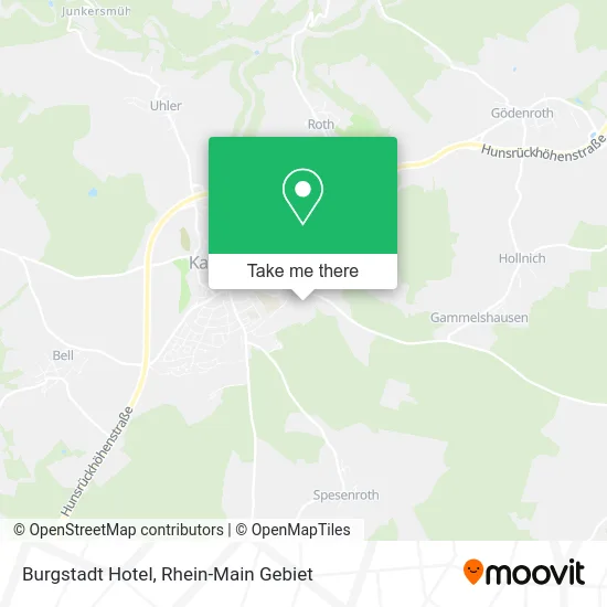 Карта Burgstadt Hotel