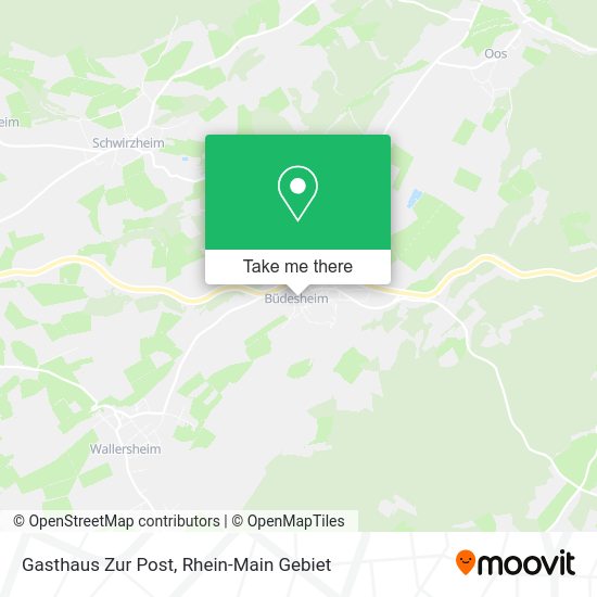 Карта Gasthaus Zur Post