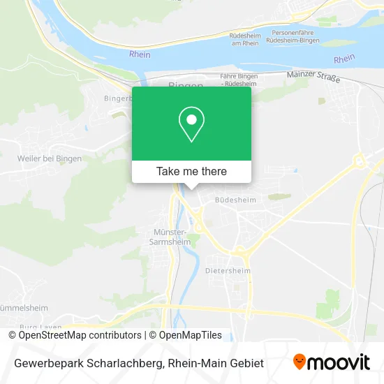 Карта Gewerbepark Scharlachberg