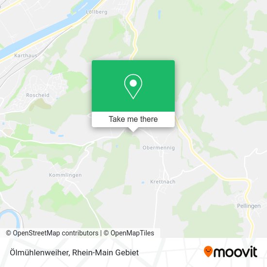 Карта Ölmühlenweiher