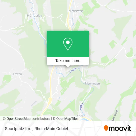 Карта Sportplatz Irrel