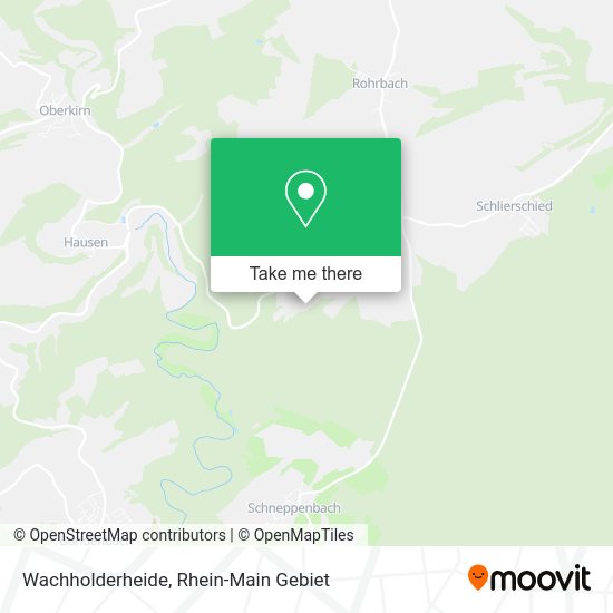 Карта Wachholderheide