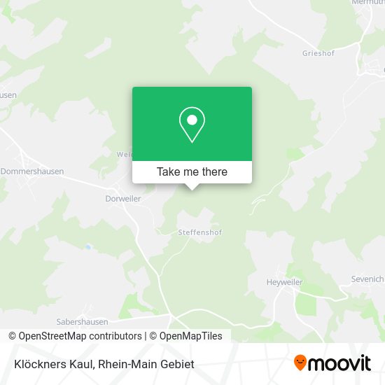 Карта Klöckners Kaul