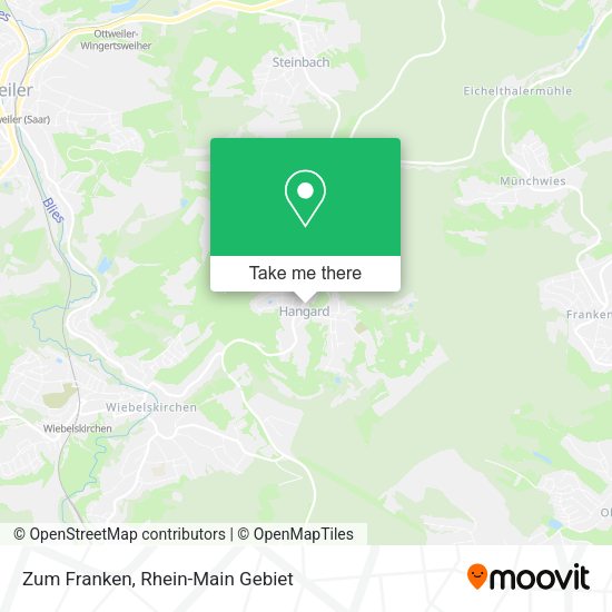 Карта Zum Franken