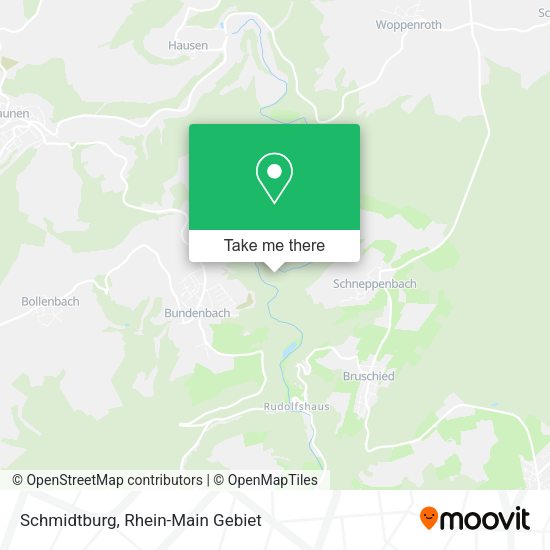 Карта Schmidtburg
