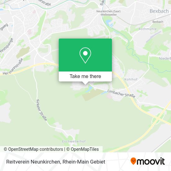 Карта Reitverein Neunkirchen
