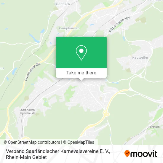 Карта Verband Saarländischer Karnevalsvereine E. V.
