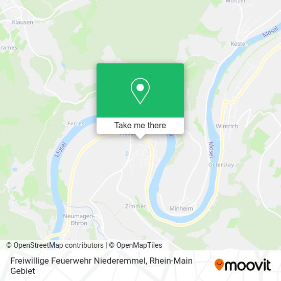 Карта Freiwillige Feuerwehr Niederemmel