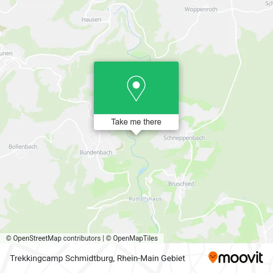 Карта Trekkingcamp Schmidtburg