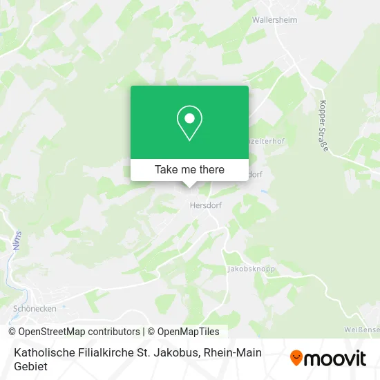 Карта Katholische Filialkirche St. Jakobus
