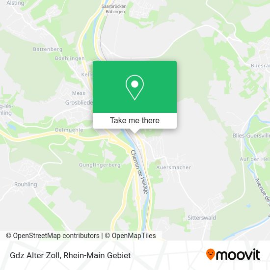 Карта Gdz Alter Zoll