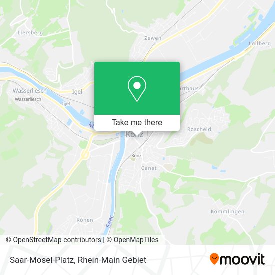 Карта Saar-Mosel-Platz
